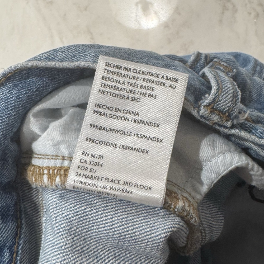 Urban Outfitters BDG Women's High Rise Raw Hem Denim Jean 3" Shorts Size 25 - Picture 4 of 8